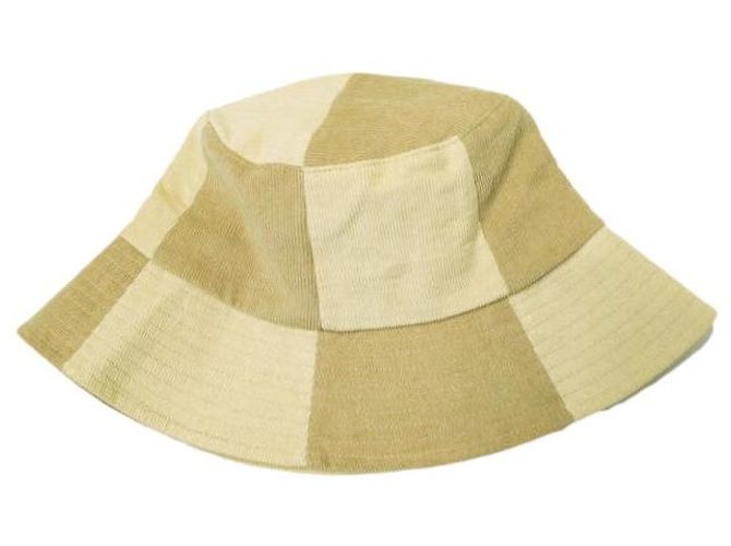 Autre Marque Cappello bucket in corduroy SLY beige - vista 3