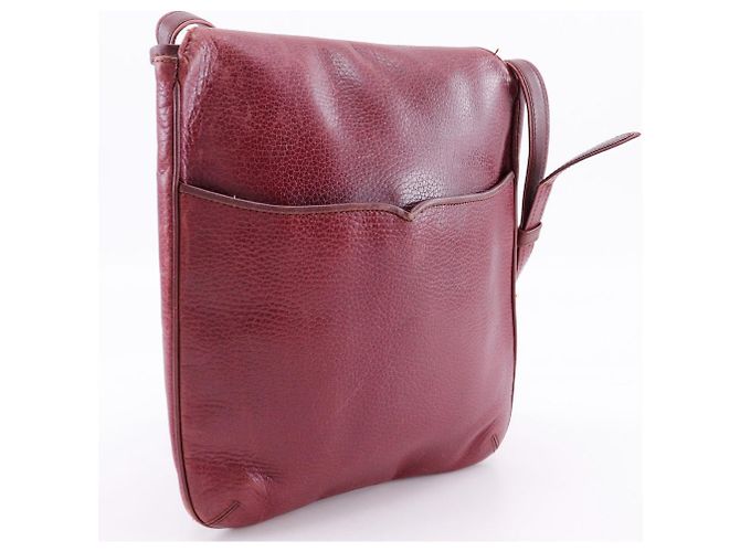 Borsa a spalla in pelle della linea Must di Cartier Marrone - vista 3