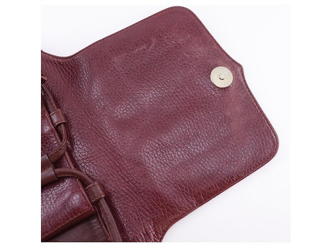 Borsa a spalla in pelle della linea Must di Cartier Marrone - vista 7
