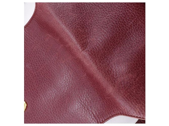 Borsa a spalla in pelle della linea Must di Cartier Marrone - vista 9