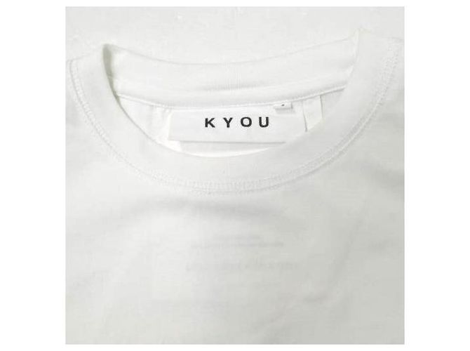 Autre Marque Camiseta de algodón KYOU TEE-NS05 Comfort Pack-Tees Blanco - vista 4