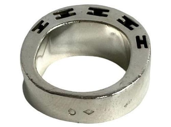 Hermès Hermes Clarte Silver 925 Ring Size 7 Silvery - view 4