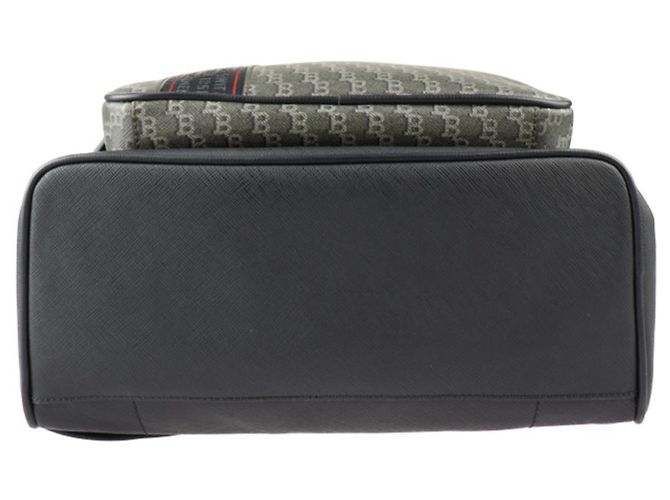 Zaino in pelle nera Bally Sarkis PBB Off Shore Nero - vista 4