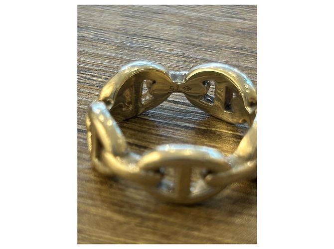 Chaîne d'ancre Hermès Anillo cadena de ancla - vista 2