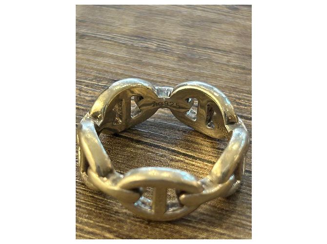 Chaîne d'ancre Hermès Anillo cadena de ancla - vista 5