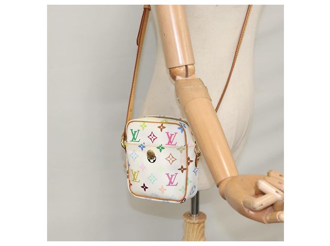 LOUIS VUITTON Sac à épaule lift Monogram Multicolore Blanc M40055 LV Auth 108156 - vue 22
