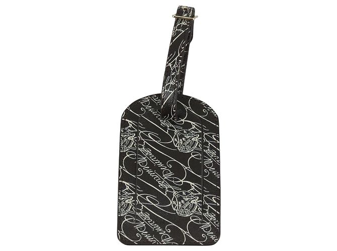 Etichetta del nome in pelle Berluti Calligraphy marrone Auth bs21332 - vista 2