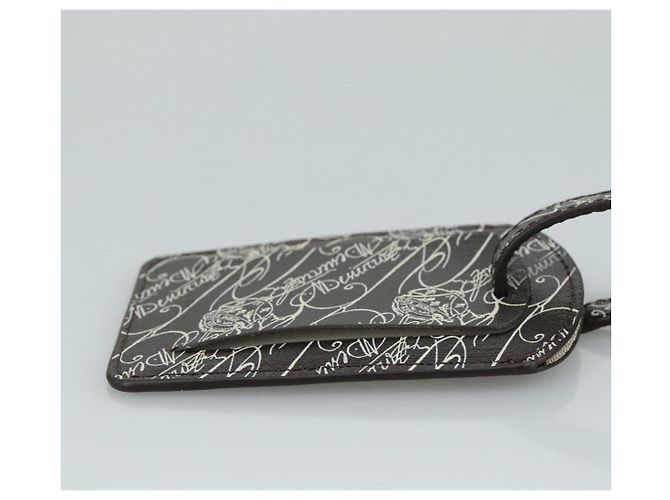 Etichetta del nome in pelle Berluti Calligraphy marrone Auth bs21332 - vista 4