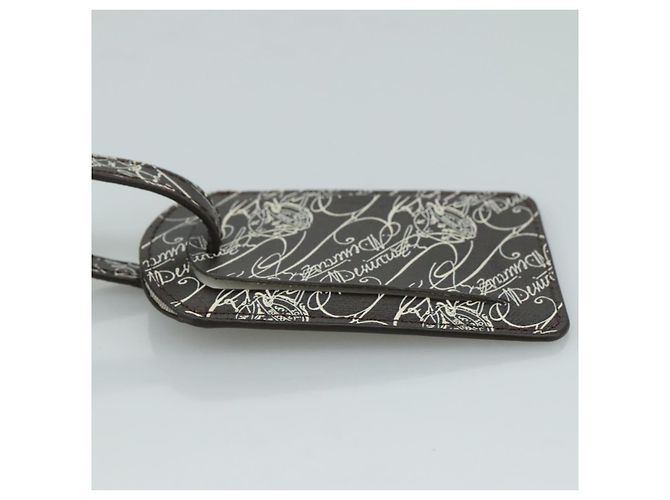 Etichetta del nome in pelle Berluti Calligraphy marrone Auth bs21332 - vista 5