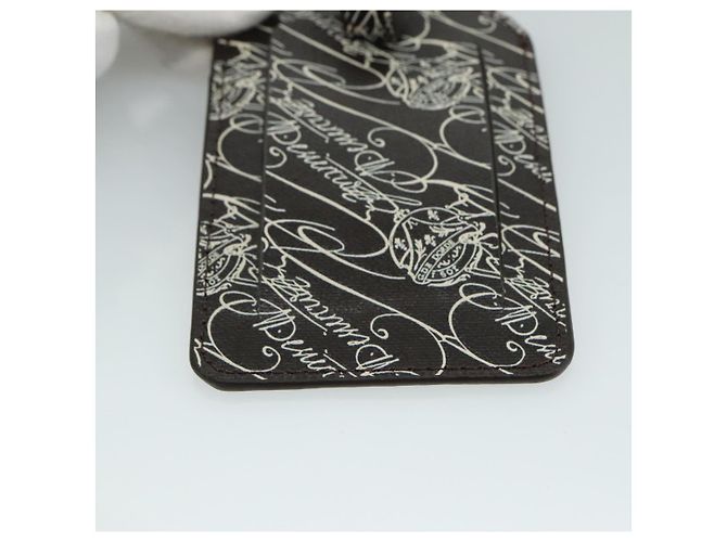 Etichetta del nome in pelle Berluti Calligraphy marrone Auth bs21332 - vista 8