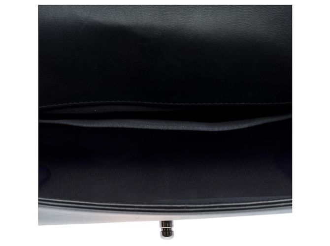 Sac CHANEL Boy en Cuir Noir - 102406 - vue 9
