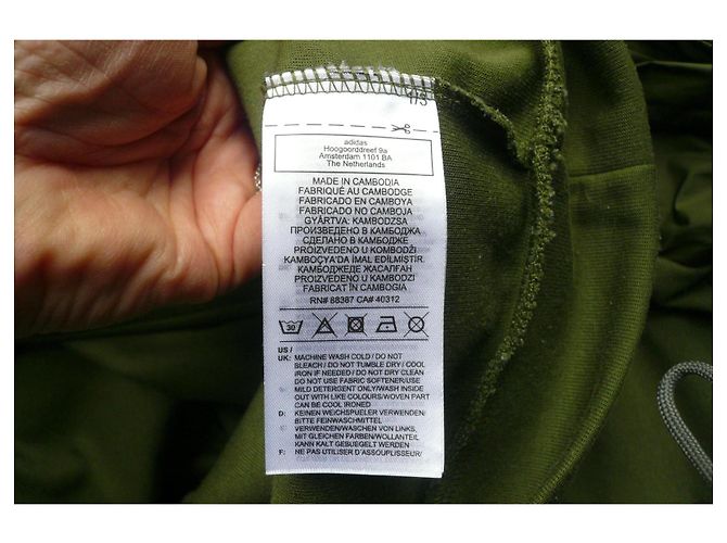 ADIDAS Olivgrüner Sweat TBE 2xXL RAR - Ansicht 9