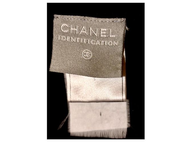 Felpa con zip Vintage Chanel Sport Line, 38 EU Nero Grigio antracite Silver hardware - vista 11