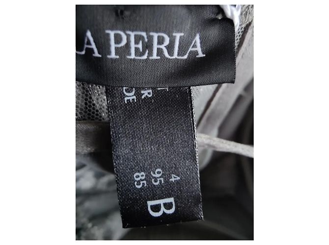 Nuovo Corset Bustier Corset La Perla con etichette - 95 B Grigio - vista 6