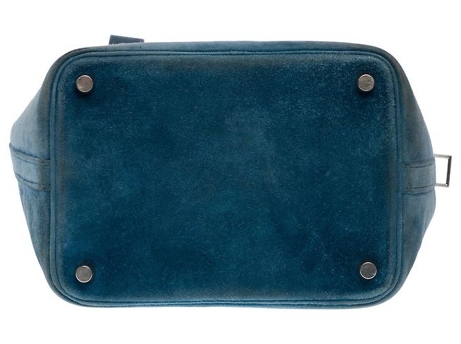 Hermès Borsa HERMES Picotin in Svezia Blu - 102403 - vista 10