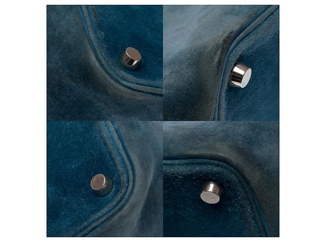 Hermès Borsa HERMES Picotin in Svezia Blu - 102403 - vista 11