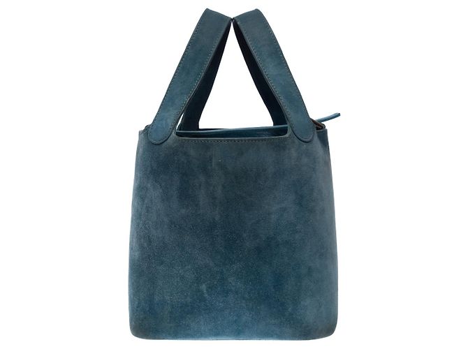Hermès Borsa HERMES Picotin in Svezia Blu - 102403 - vista 2
