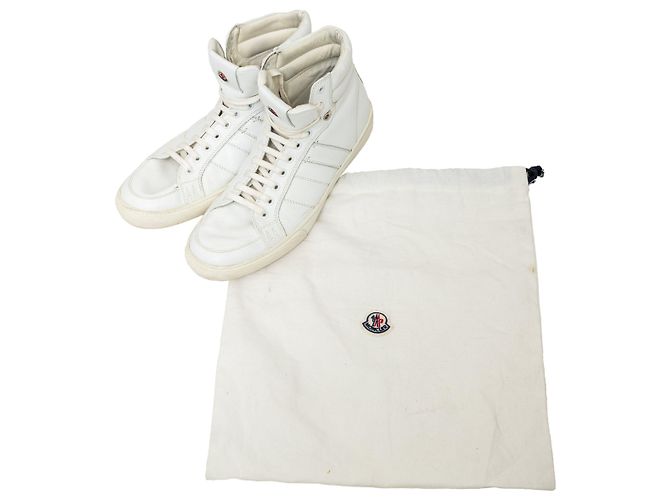 Sneakers alte Moncler Lyon Bianco - vista 13