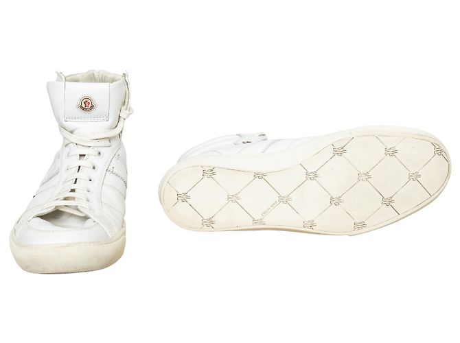 Sneakers alte Moncler Lyon Bianco - vista 14