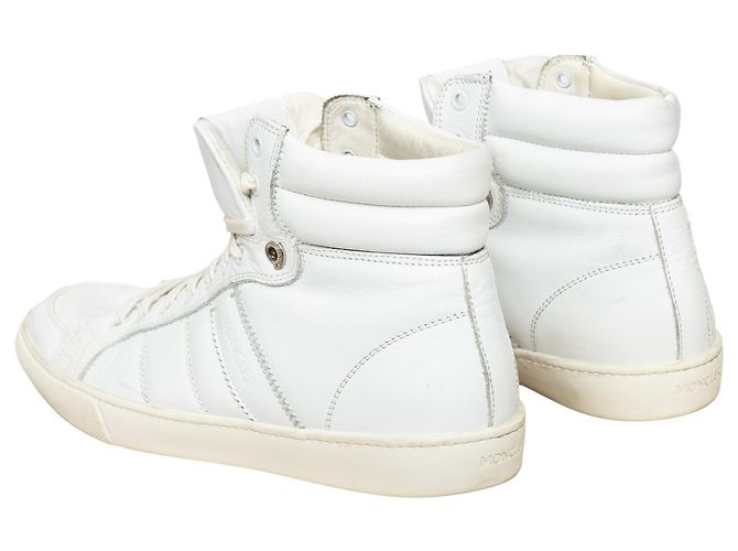Sneakers alte Moncler Lyon Bianco - vista 2