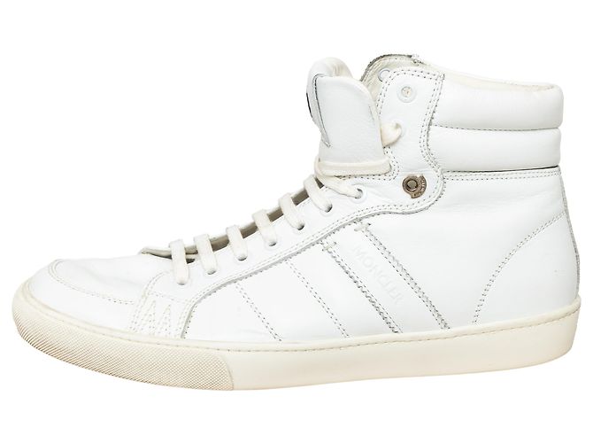 Sneakers alte Moncler Lyon Bianco - vista 7