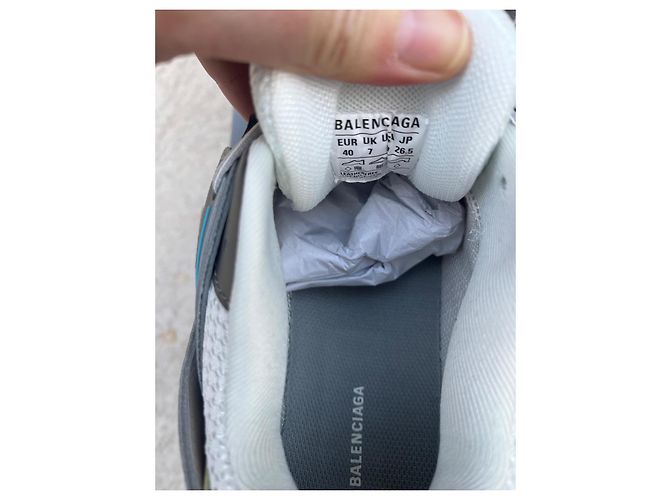 Balenciaga Track Sneaker Leder Grau - Ansicht 6