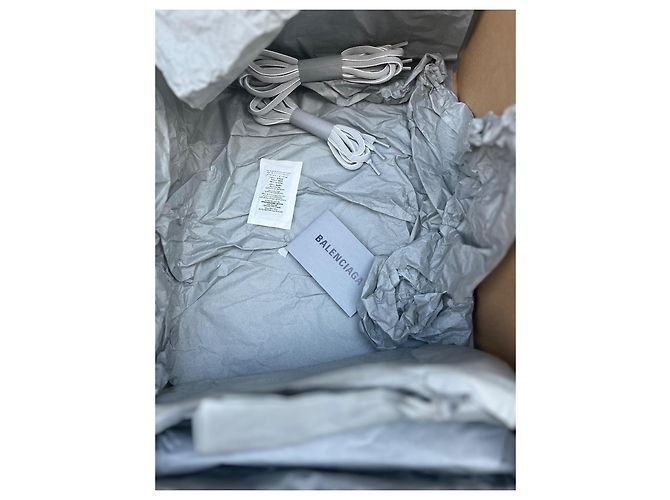 Balenciaga Track Sneaker Leder Grau - Ansicht 8