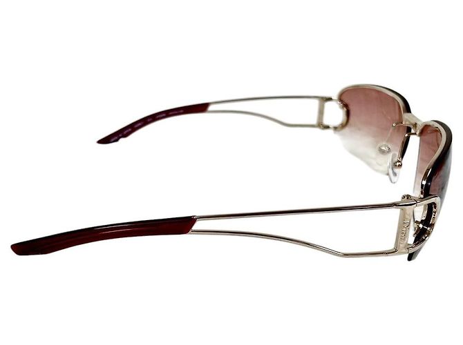 Gafas de sol tintadas oro rosa rojo Christian Dior 3YGKW - vista 4