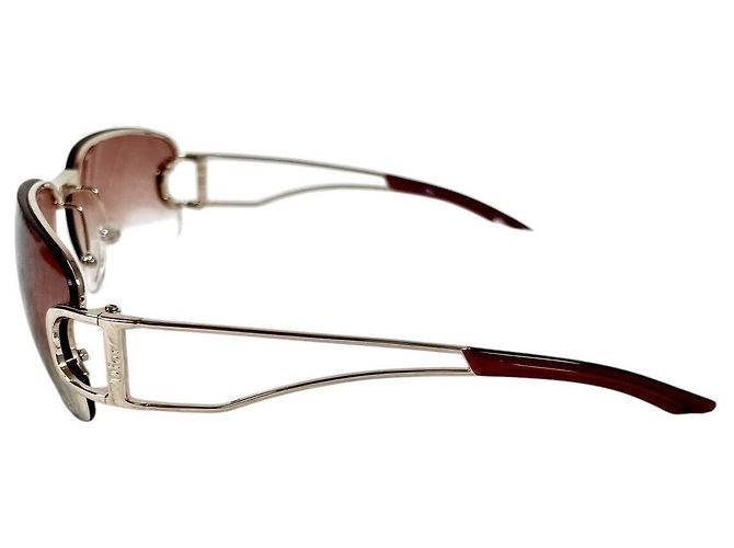 Gafas de sol tintadas oro rosa rojo Christian Dior 3YGKW - vista 5