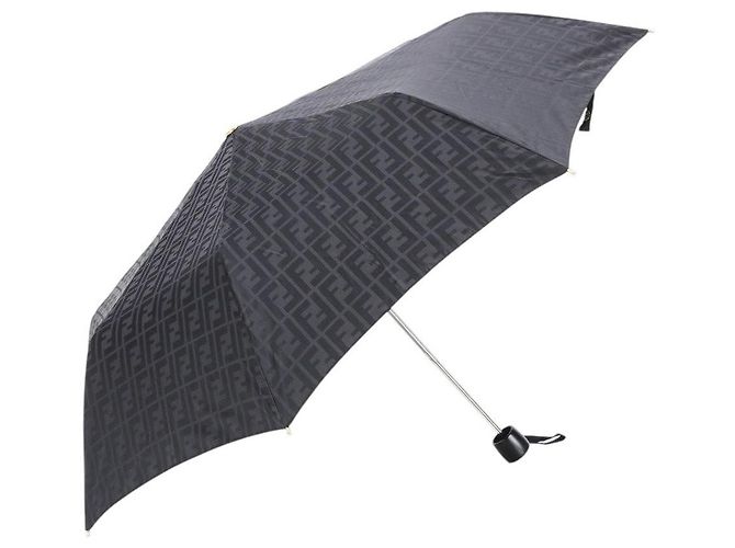 Fendi Zucca Logo Black Monogram Umbrella - view 3