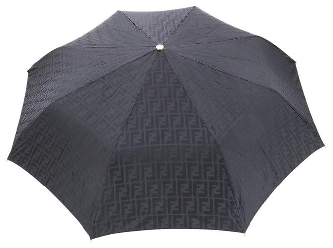 Fendi Zucca Logo Black Monogram Umbrella - view 4
