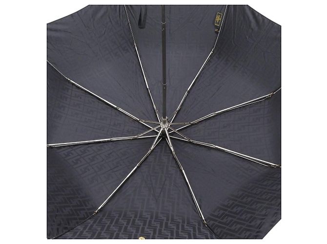 Fendi Zucca Logo Black Monogram Umbrella - view 5