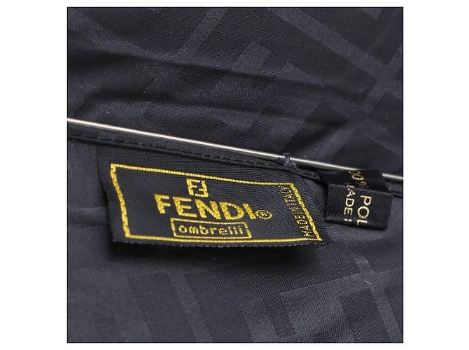 Fendi Zucca Logo Black Monogram Umbrella - view 7