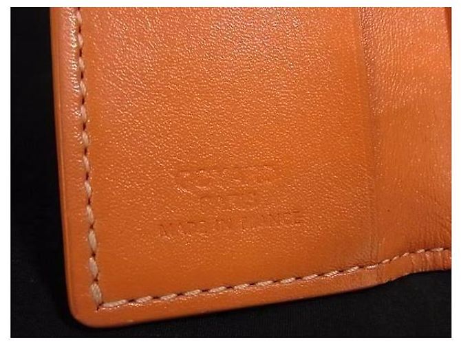 Goyard Orange Monogramm Saint Pierre Schlüsselhalter Tasche - Ansicht 12