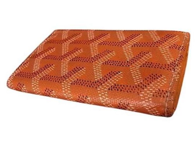 Goyard Orange Monogramm Saint Pierre Schlüsselhalter Tasche - Ansicht 2