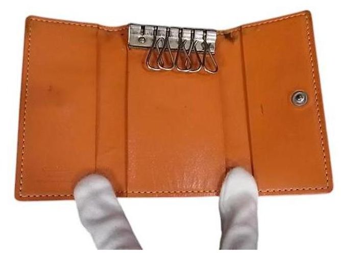 Goyard Orange Monogramm Saint Pierre Schlüsselhalter Tasche - Ansicht 3