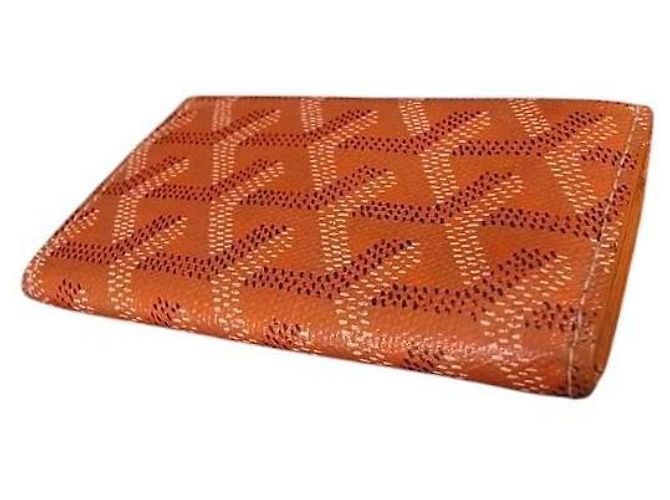 Goyard Orange Monogramm Saint Pierre Schlüsselhalter Tasche - Ansicht 9