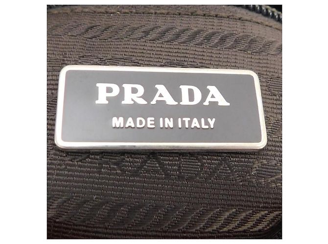 Prada Orange Tessuto Nylon Logo Umhängetasche - Ansicht 8