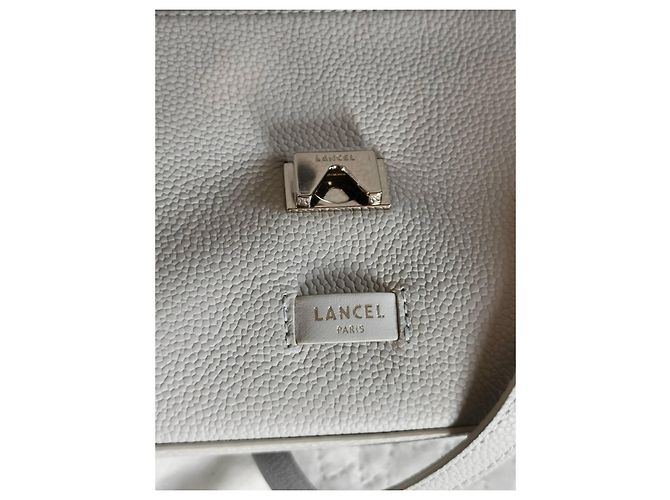 Borsa Lancel Ninon Grigia in Pelle Grigio - vista 12