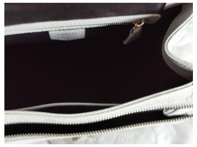 Borsa Lancel Ninon Grigia in Pelle Grigio - vista 6