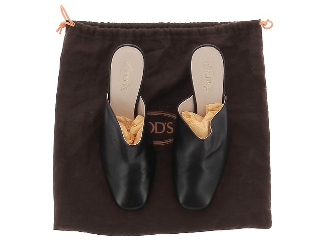 Mules e zoccoli TOD'S T.EU 40 Pelle - vista 9