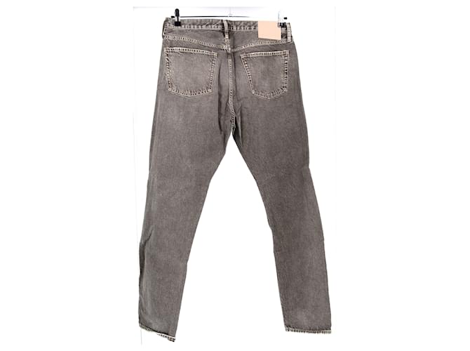 Jeans ACNE STUDIOS T.US 34 Cotone Grigio - vista 2