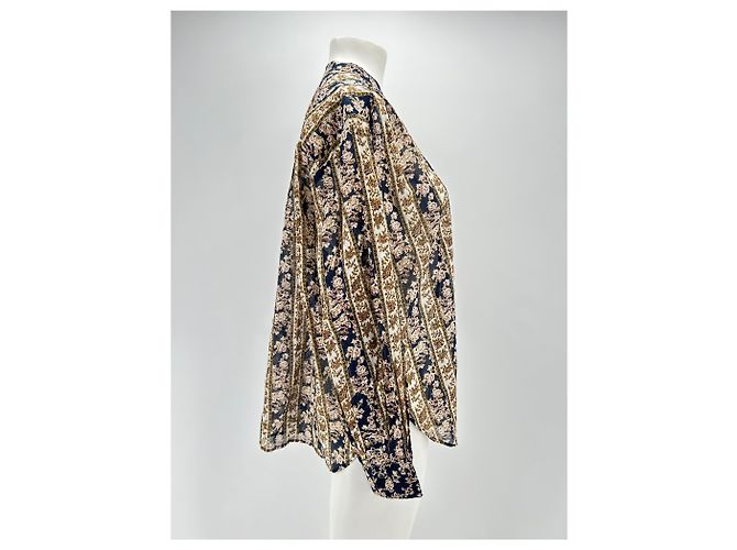 ISABEL MARANT ETOILE Tops T.FR 38 Algodón Azul marino - vista 3