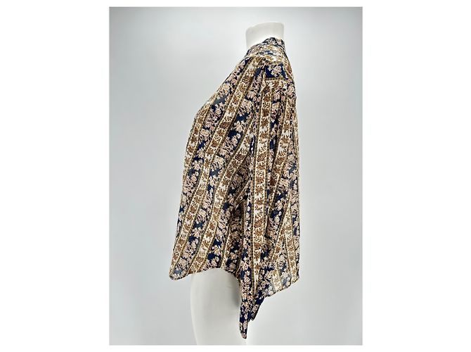 ISABEL MARANT ETOILE Tops T.FR 38 Algodón Azul marino - vista 4