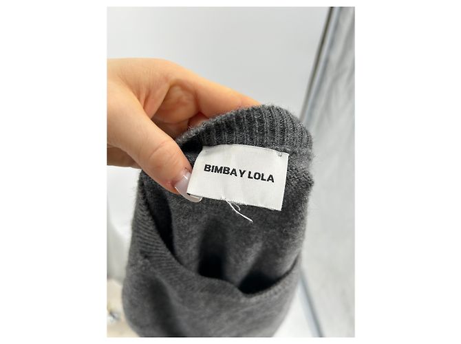 Bimba & Lola BIMBA Y LOLA Strickwaren T.International M Wolle Grau - Ansicht 5