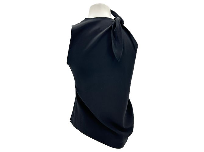 ACNE STUDIOS Tops T.FR 38 Viscosa Negro - vista 2