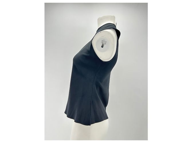 ACNE STUDIOS Tops T.FR 38 Viscosa Negro - vista 4