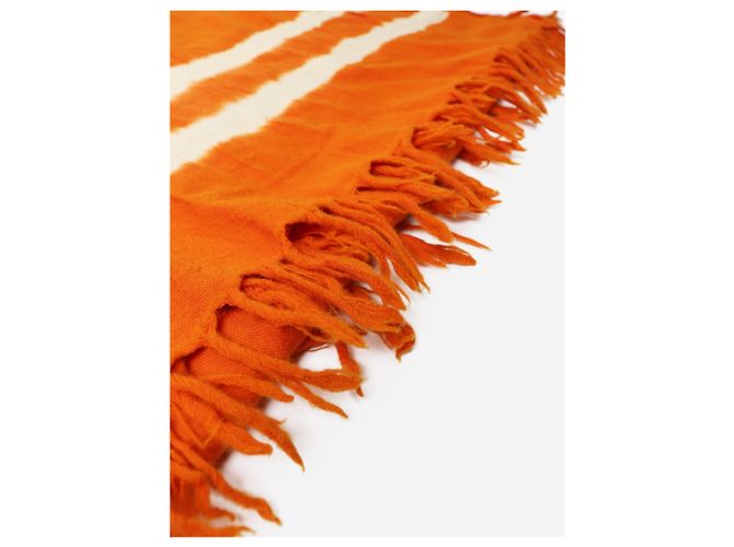 Issey Miyake Bufanda tie-dye naranja - vista 3