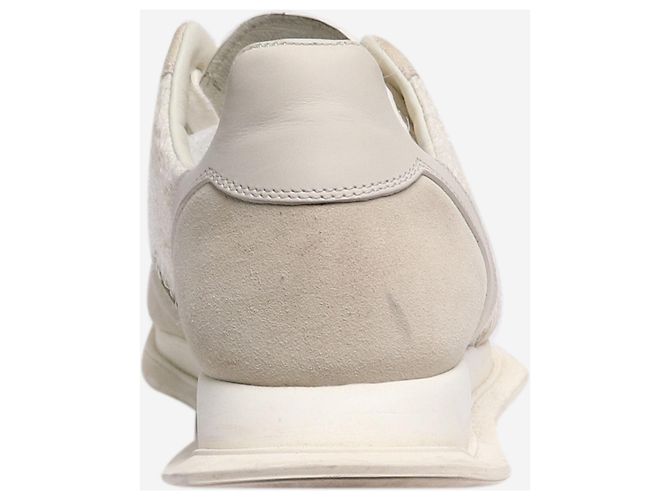 Hogan Neutral Midi H222 suede platform trainers - size EU 36.5 - view 3