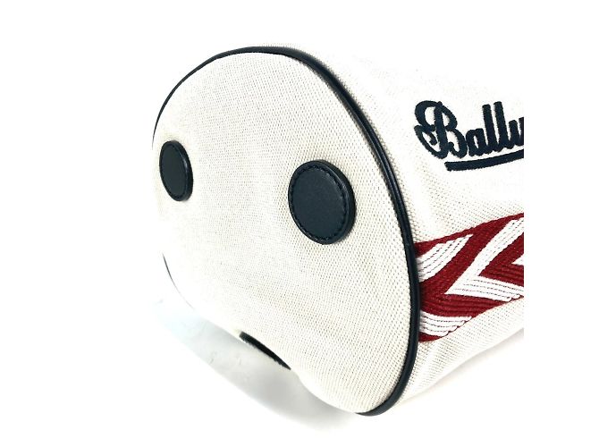 BALLY 6232568 Borsa BRUNILLE Nero Bianco Rosso - vista 7